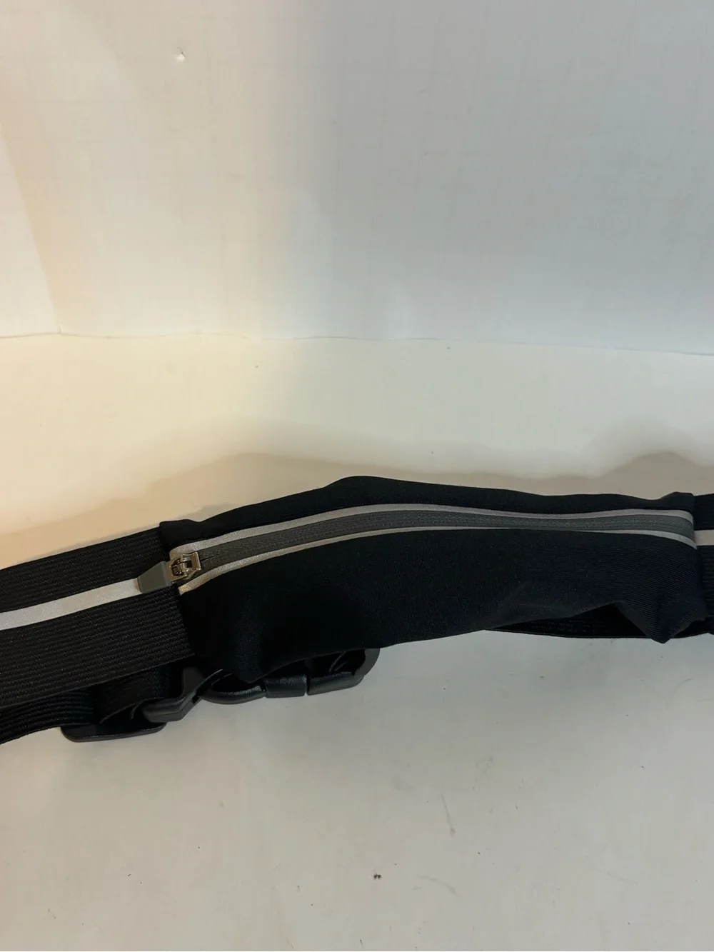 Go belt as seen on tv Men's Reflective Running bike Belt - Black